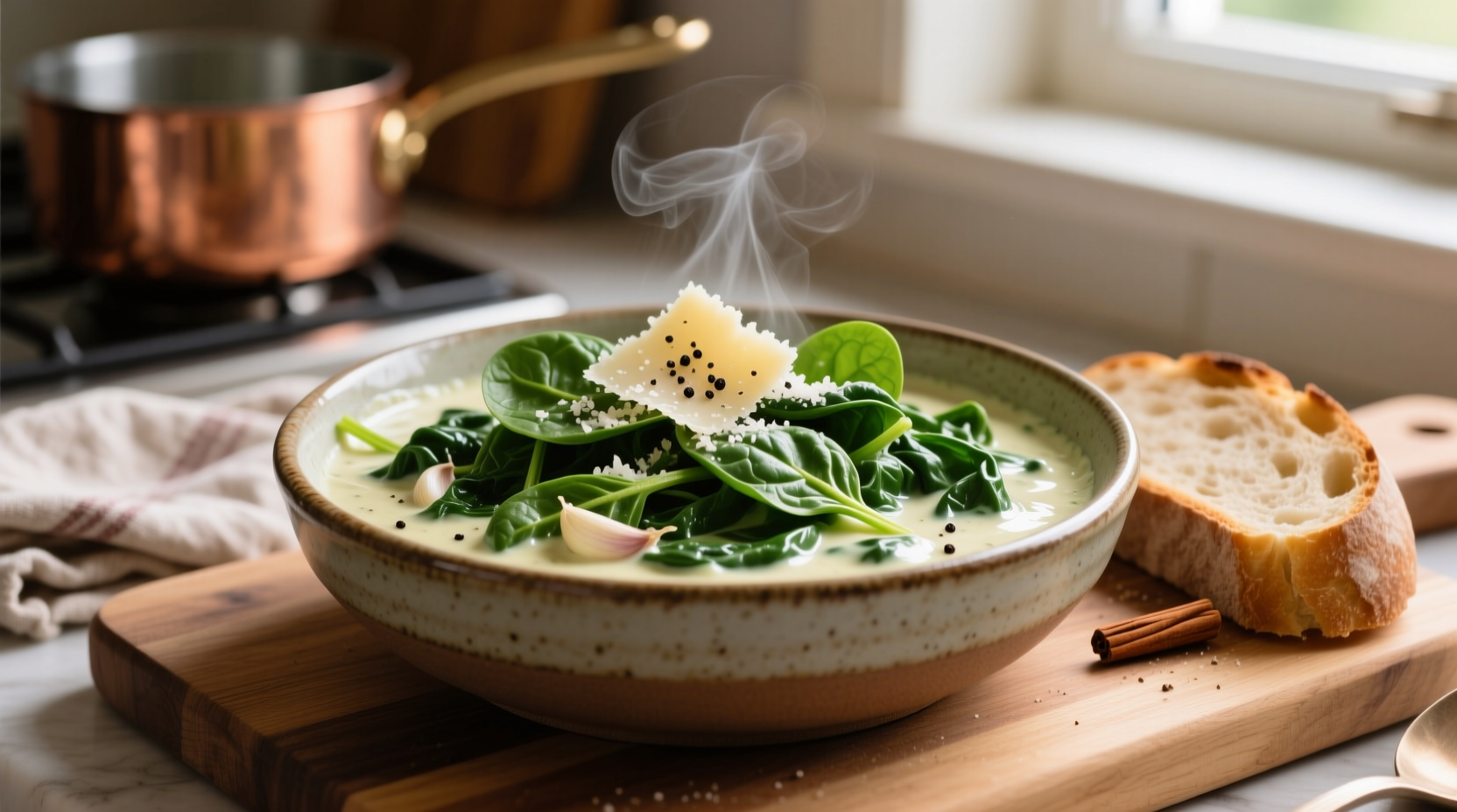 Perfect Creamy Spinach Recipe in 15 Minutes (No Cream Needed)