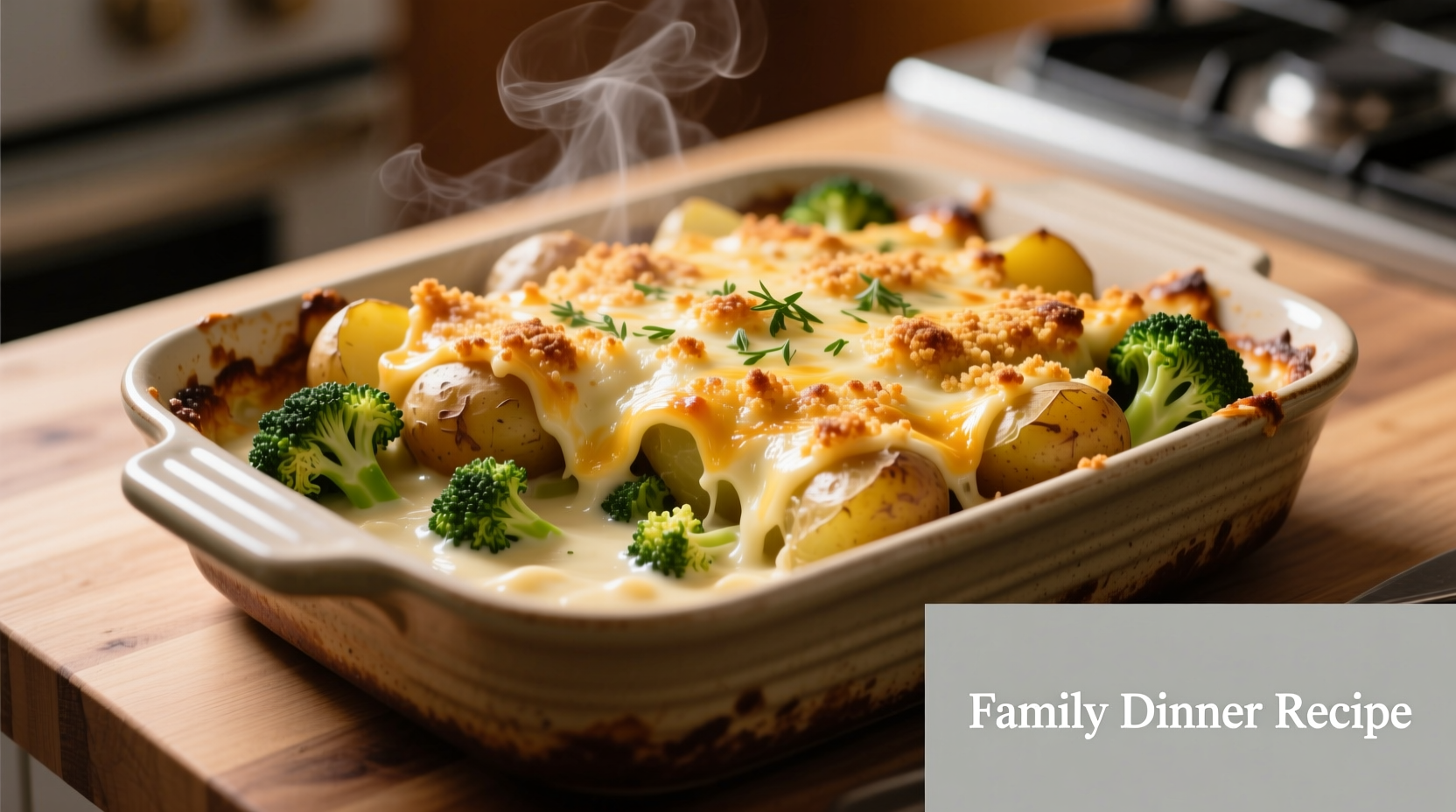 potato and broccoli bake