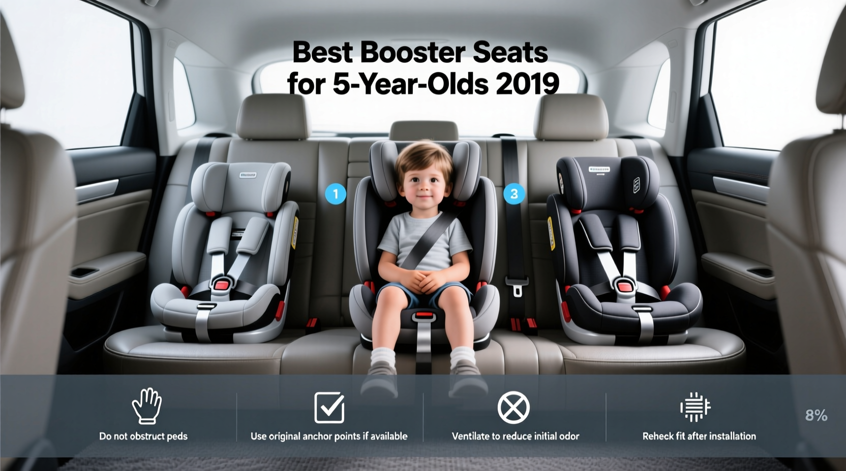 best booster seats for 5 year olds 2019