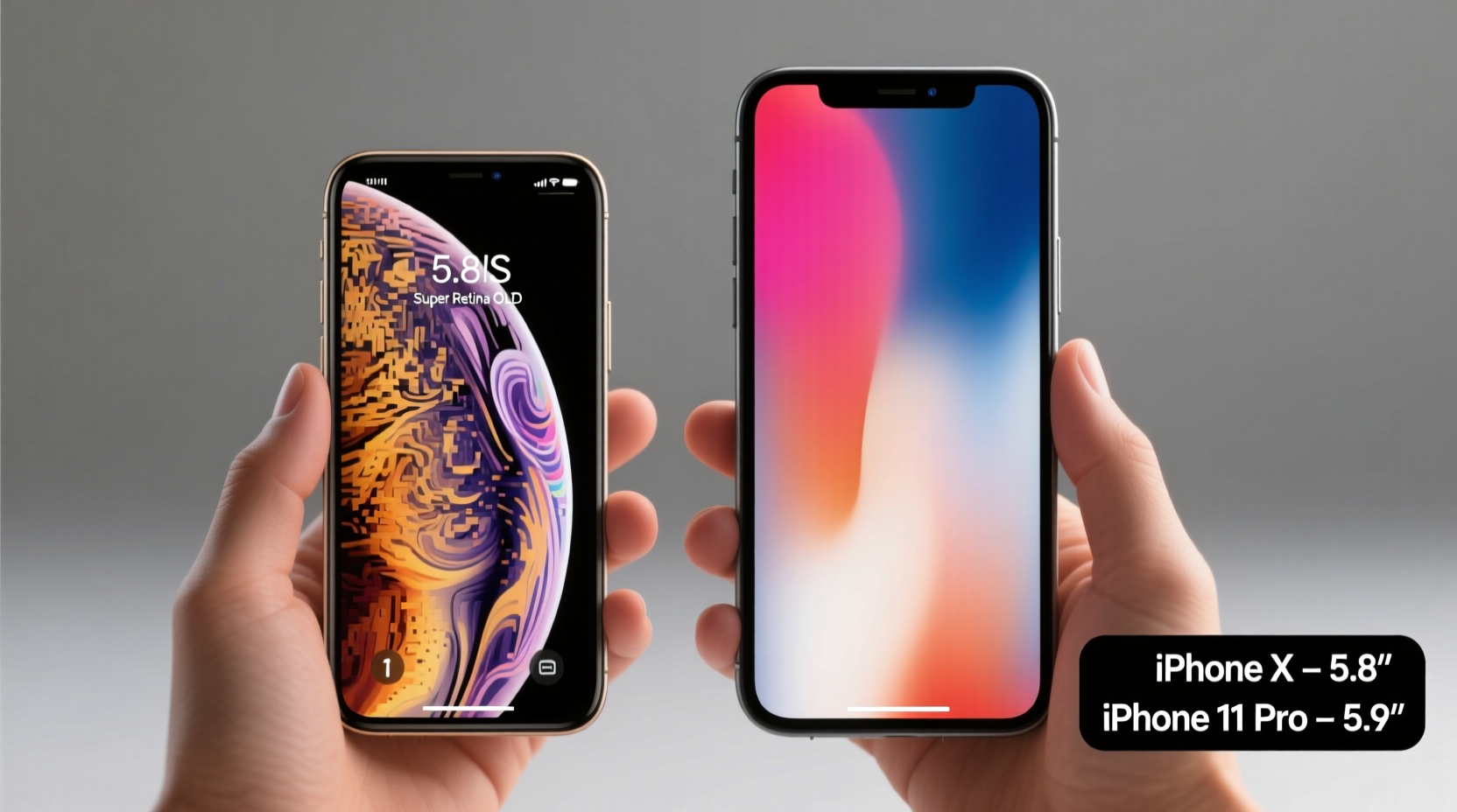 iphone xs vs 11 pro is the screen size difference even noticeable