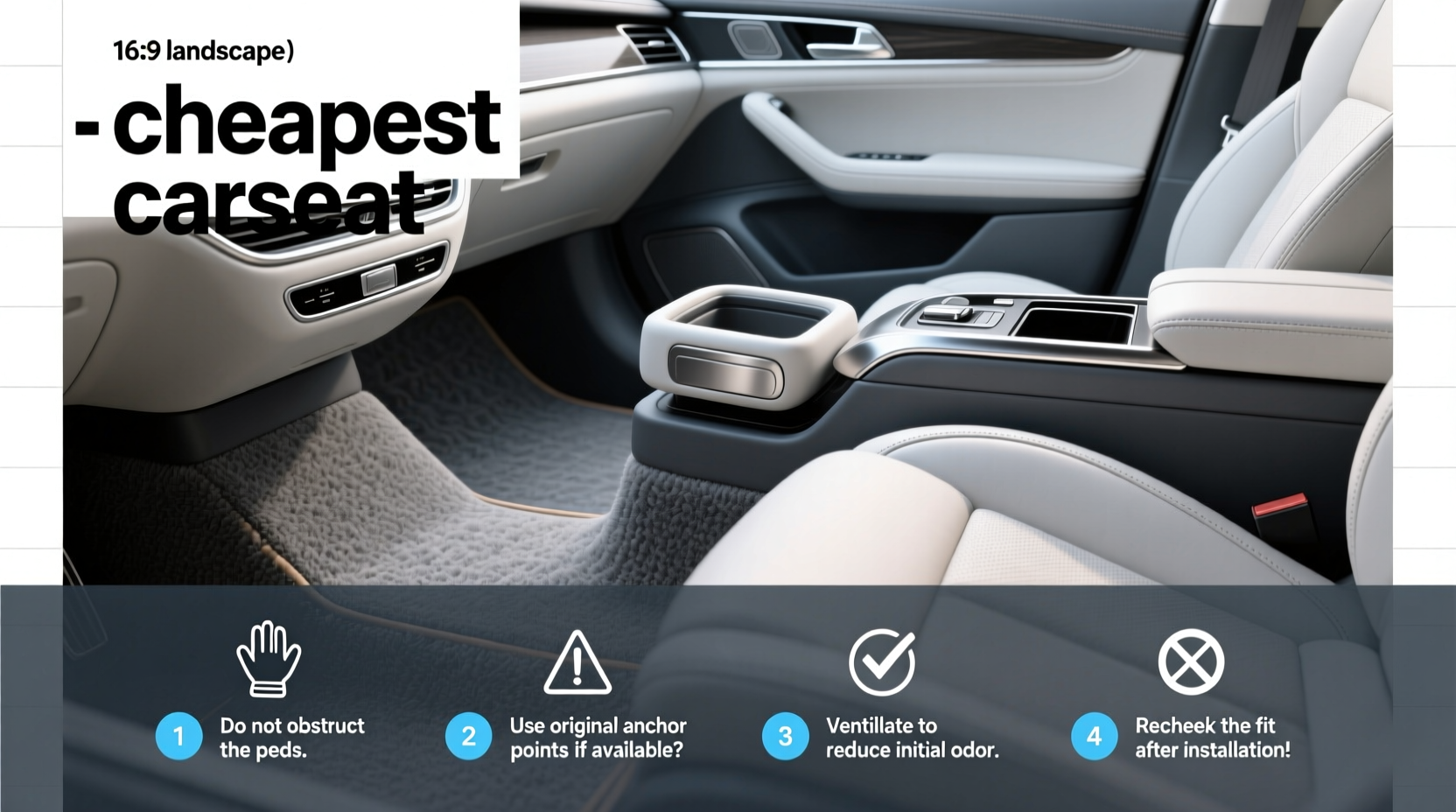 cheapest carseat