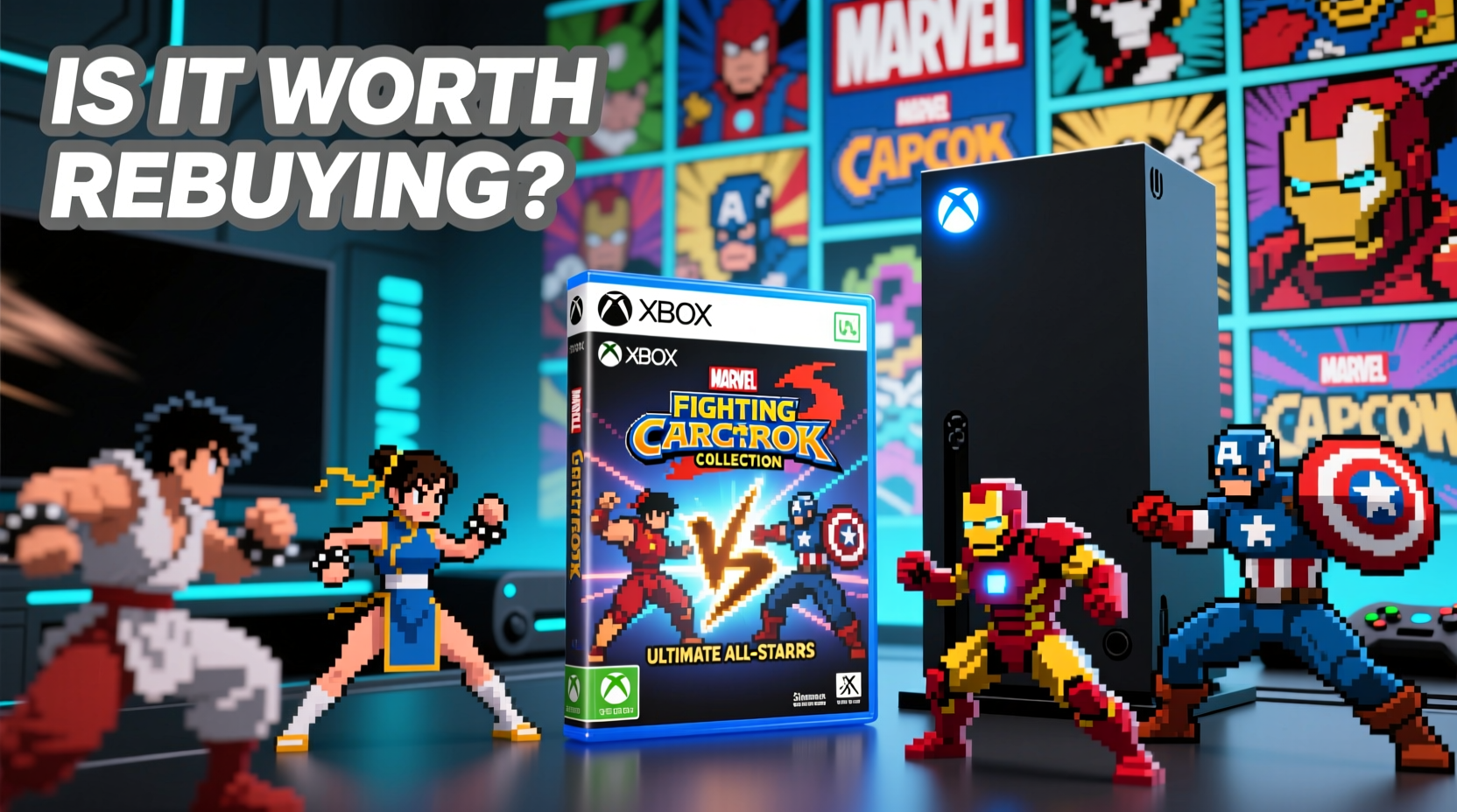 marvel vs capcom fighting collection on xbox series x is it worth rebuying