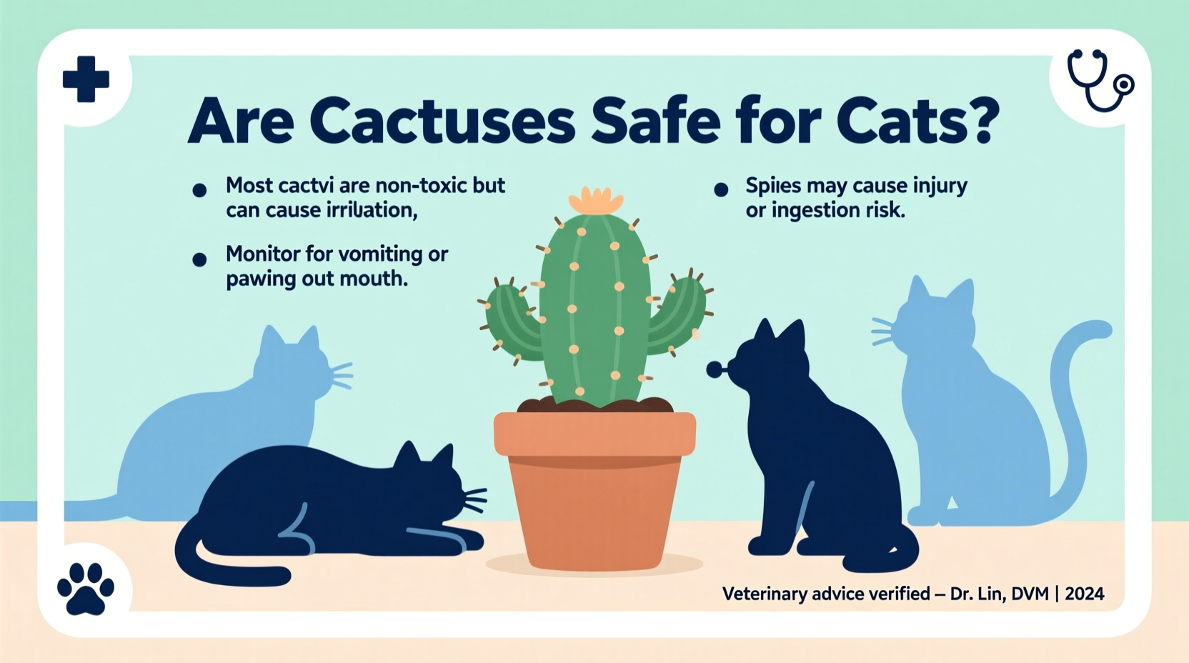 are cactuses safe for cats