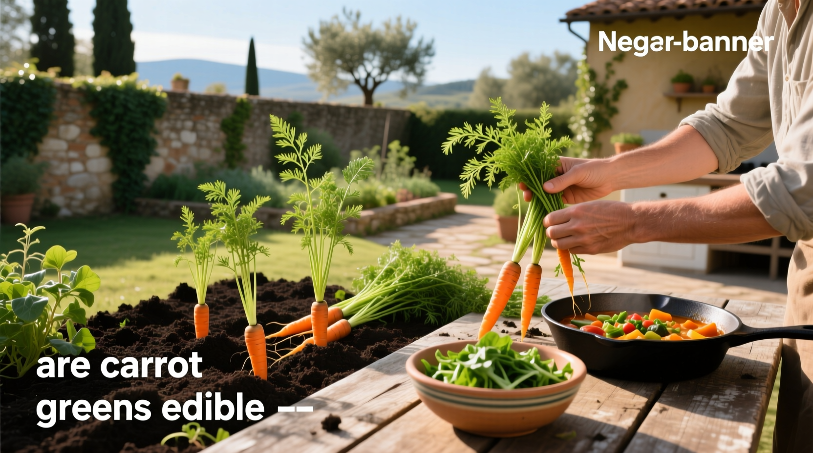 are carrot greens edible yes, here's how to use them