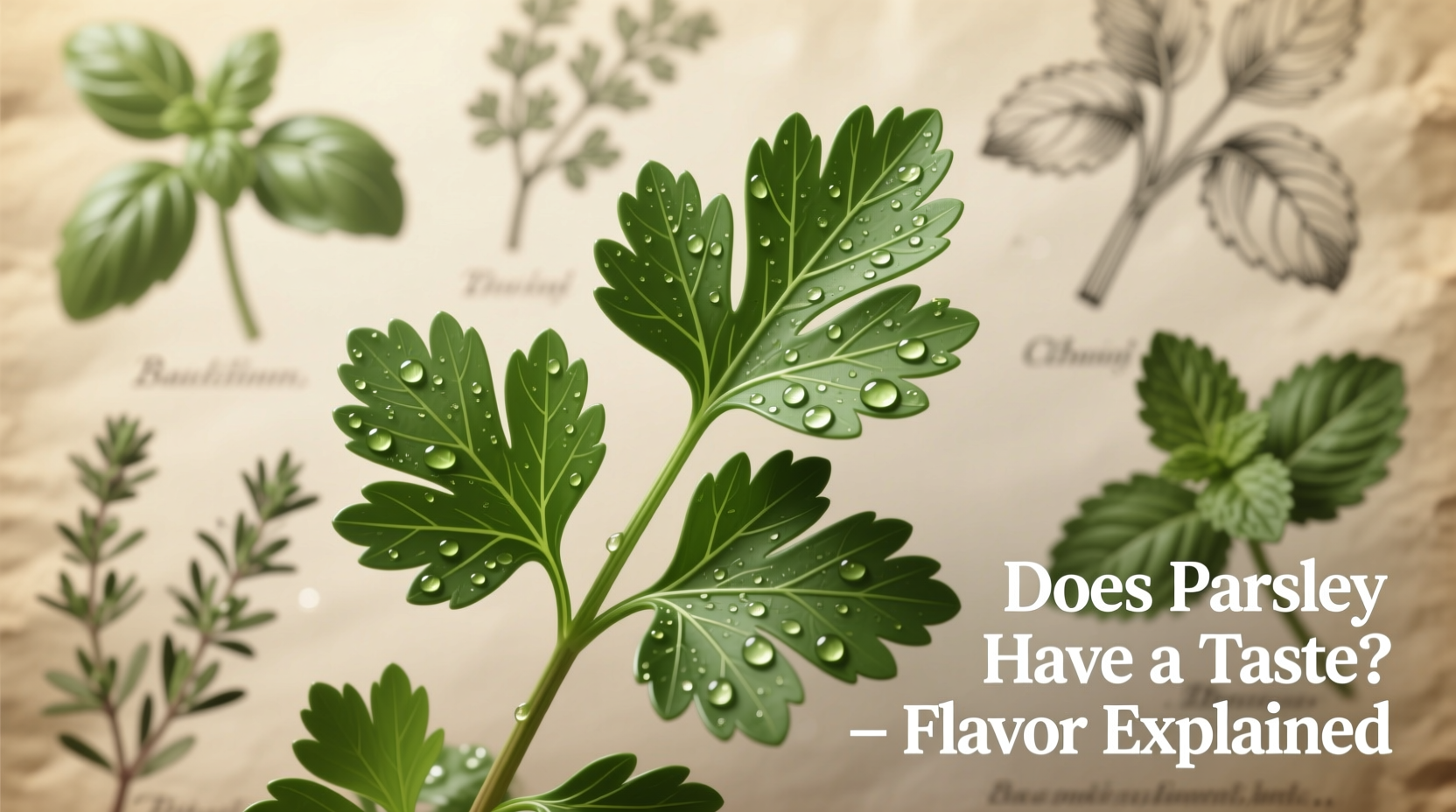 Does Parsley Have a Taste? Flavor Explained