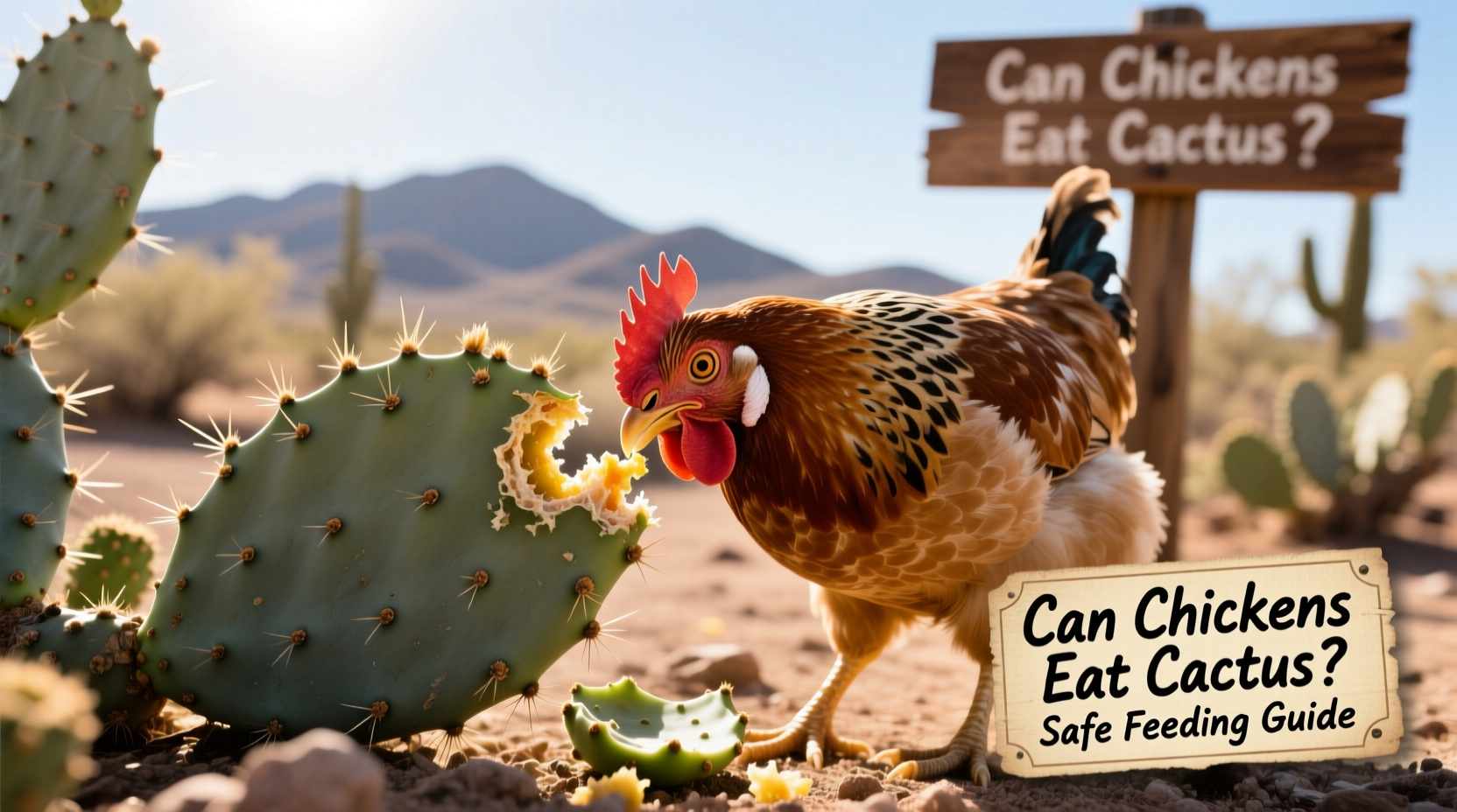 can chickens eat cactus