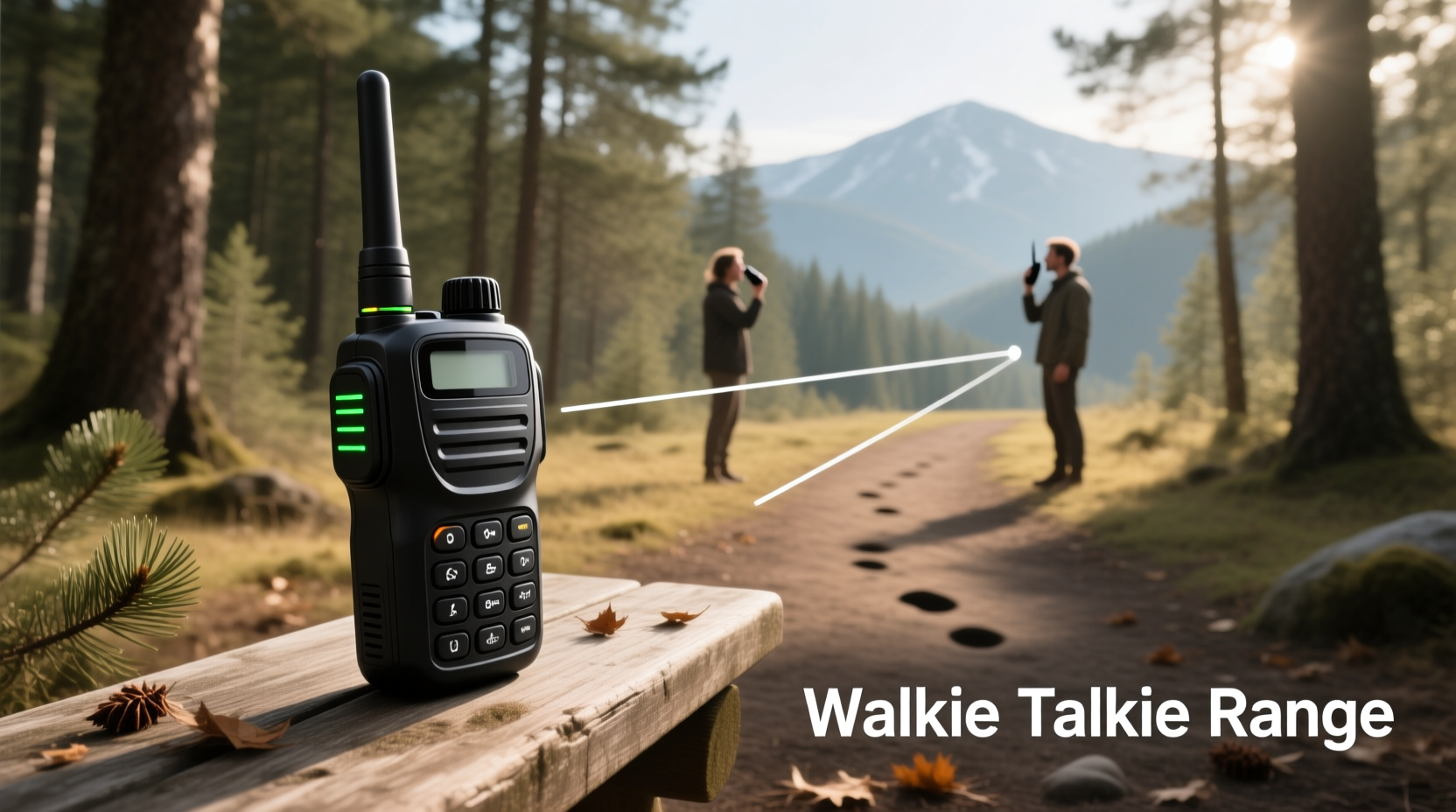 walkie talkie range