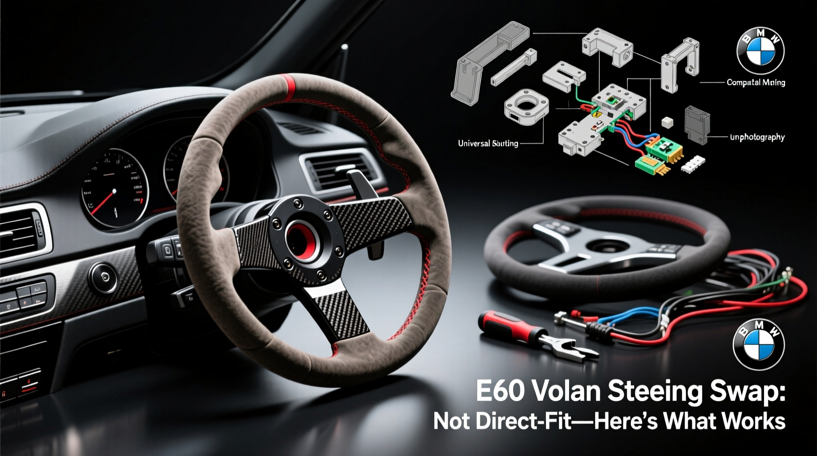 e60 volan steering swap