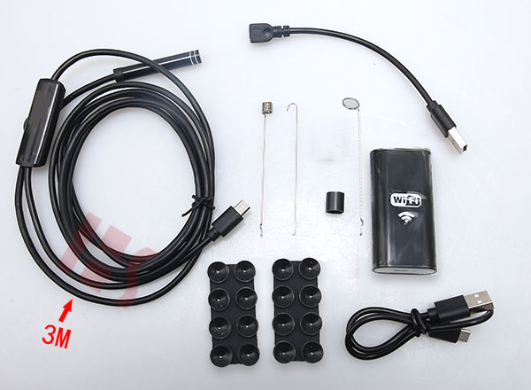 5毫米光纤内窥镜wifi版适用于pc/android/iphone - buy endoscope