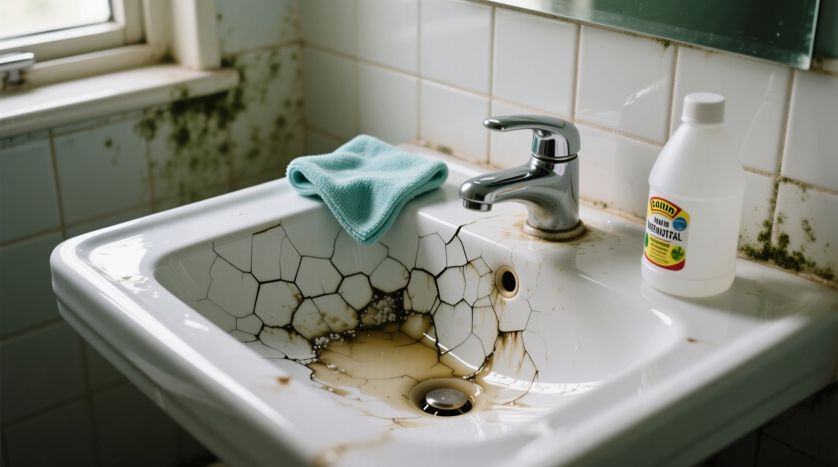 how to clean the worst hard water stains from your toil