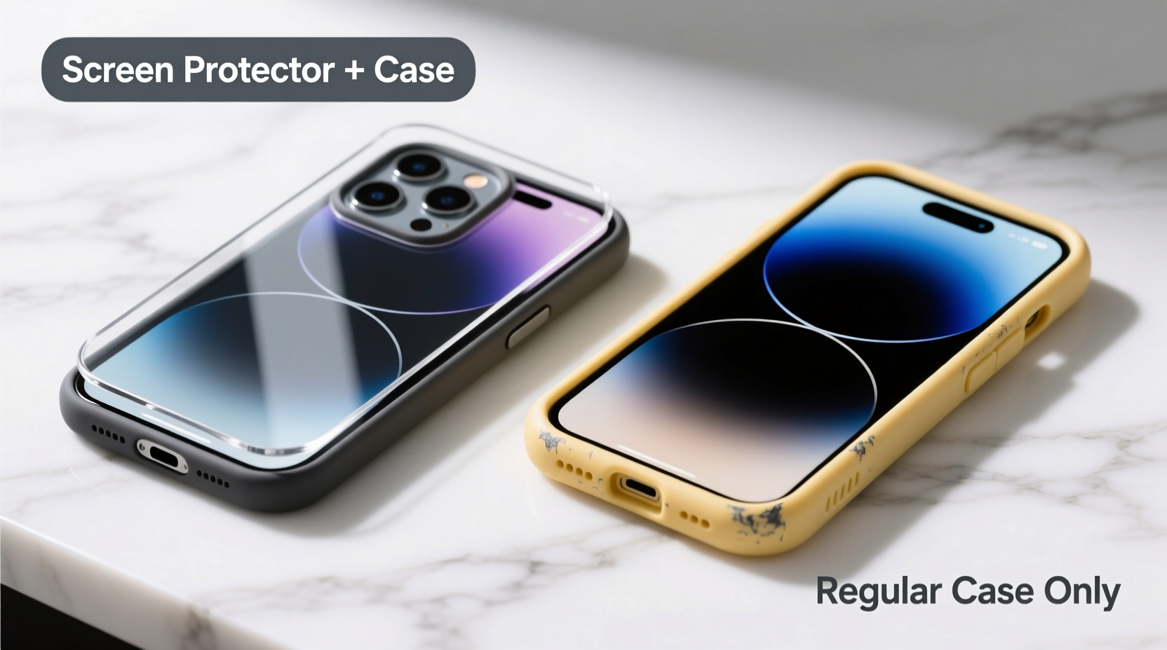 iphone case with screen protector vs regular case is the extra protection really worth it