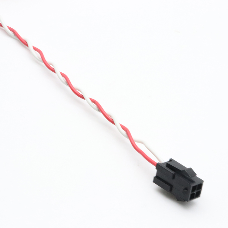 Security Camera Video Monitoring Cable Wire Harness Twisted Pair 5.0mm Diamater