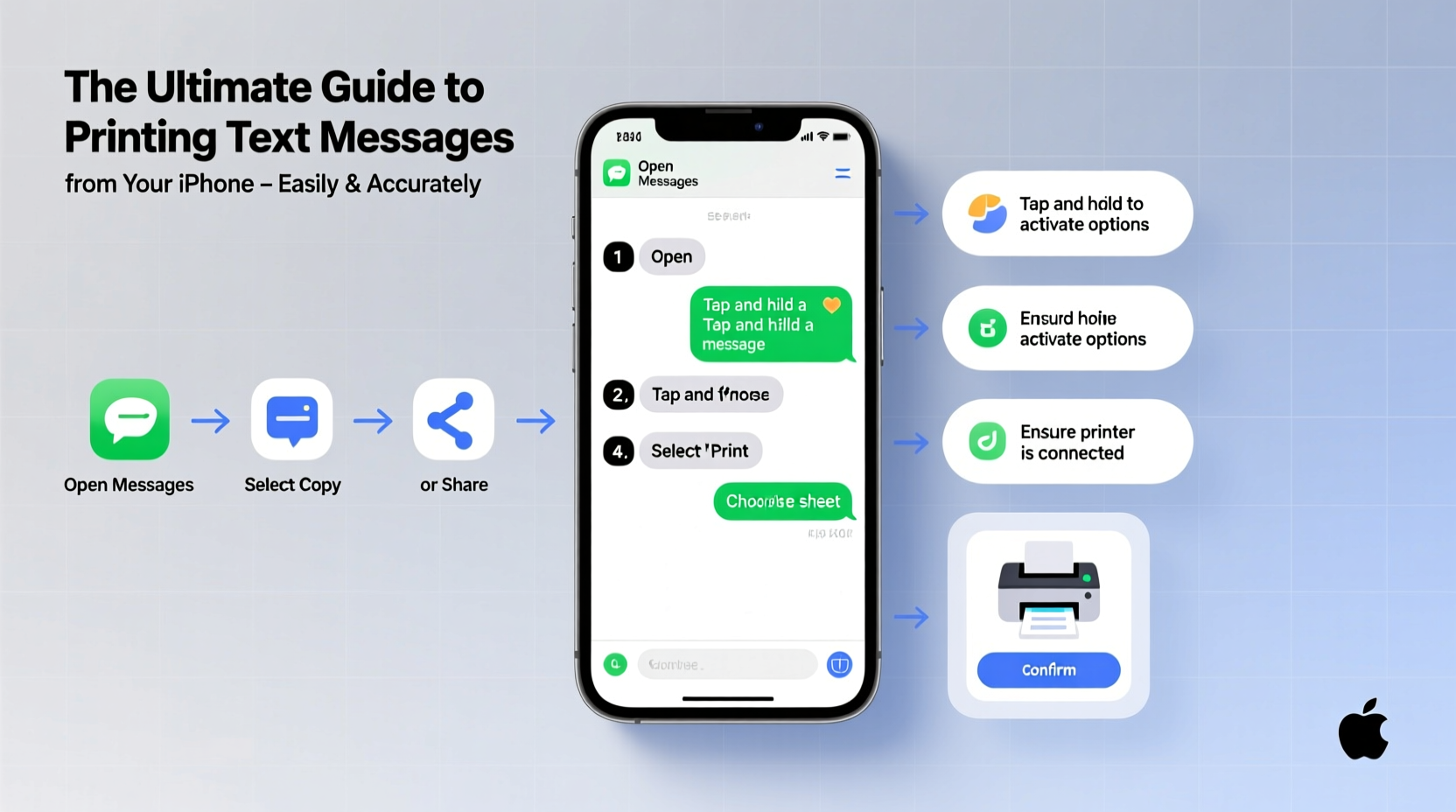 the ultimate guide to printing text messages from your iphone easily and accurately