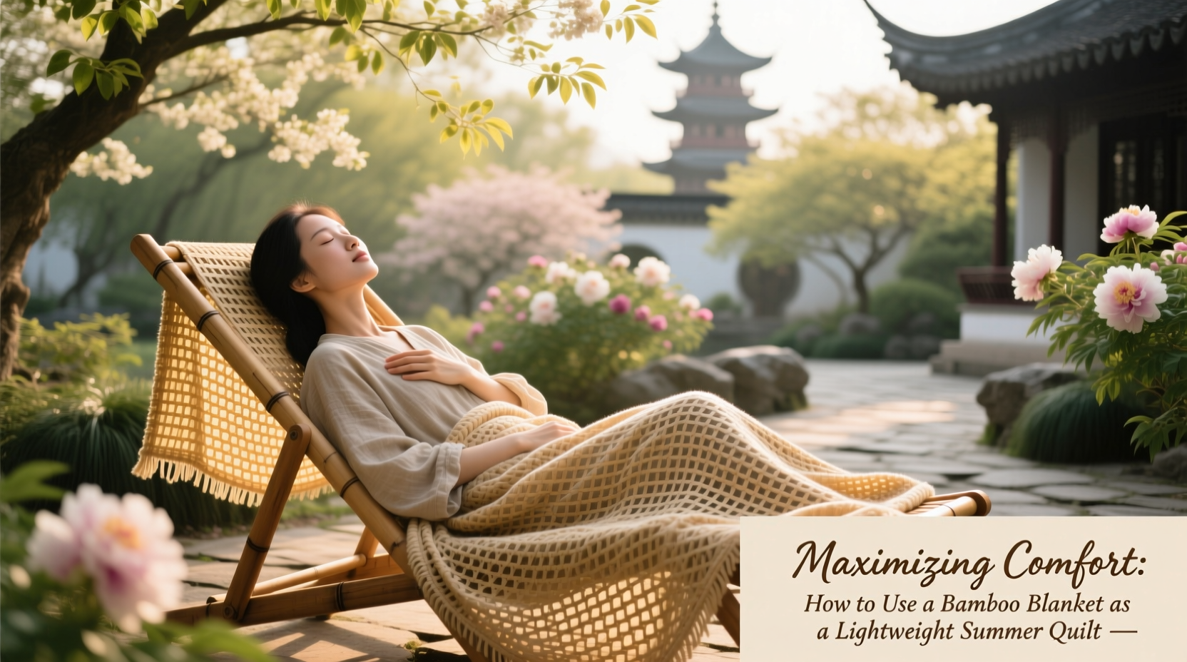 maximizing comfort how to use a bamboo blanket as a lightweight summer quilt