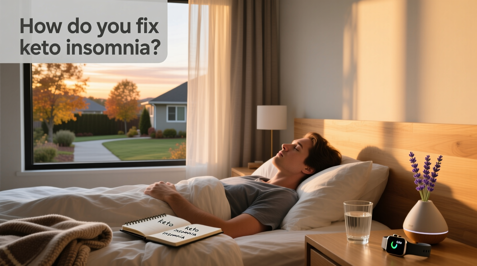 fix keto insomnia naturally