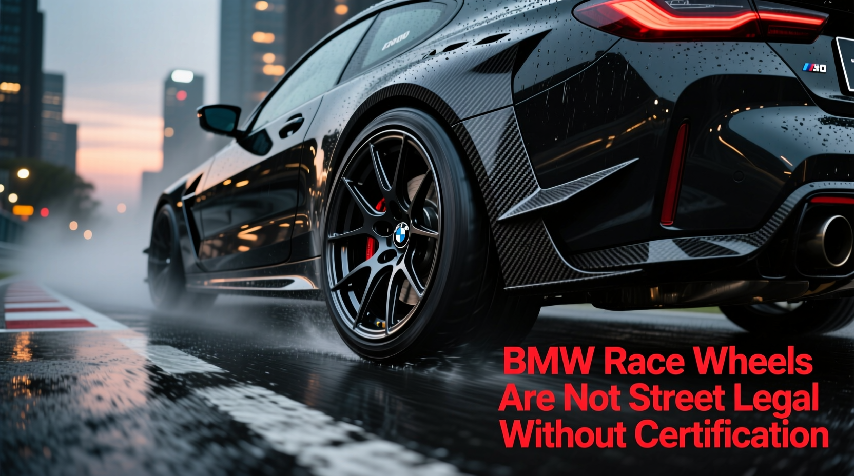 bmw race wheel street legality