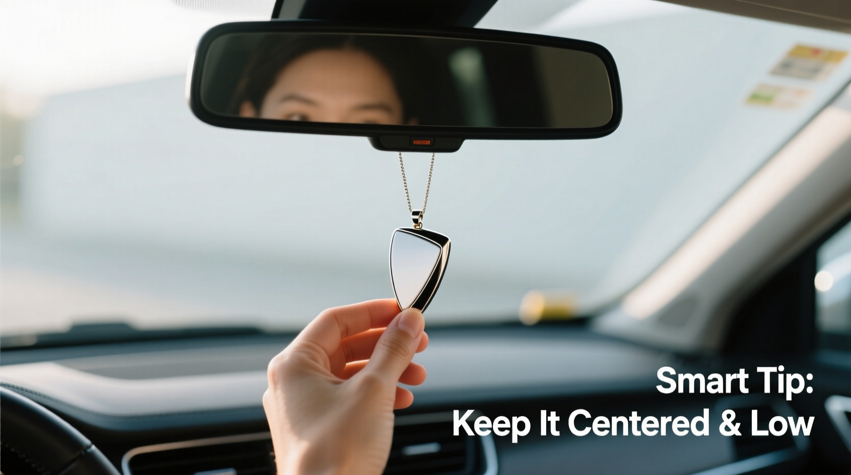 smart tips for safely placing car pendant ornaments without distracting your drive