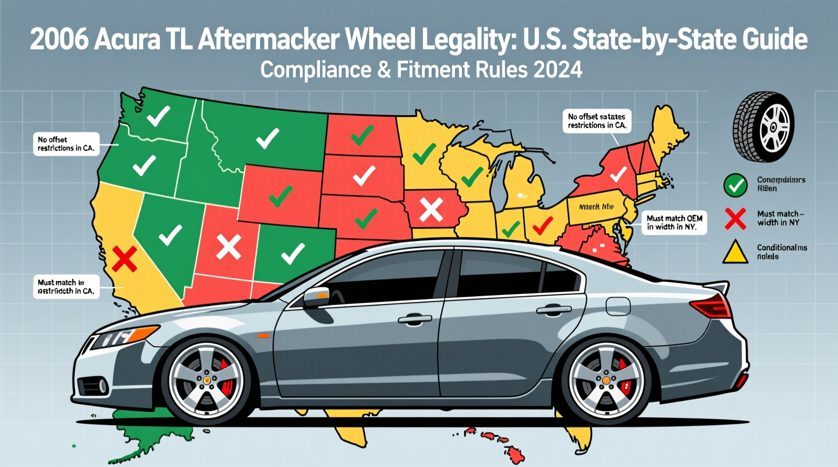 tl 2006 aftermarket wheel legality