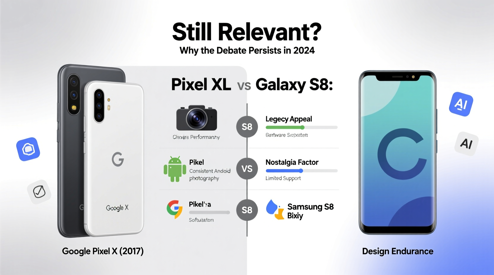 pixel xl vs galaxy s8 why are people still debating this in current year