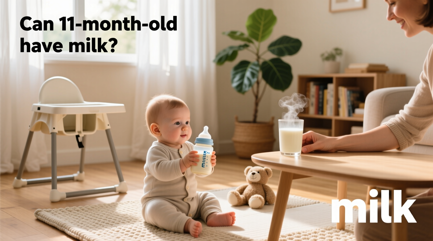 can 11 month old have cow's milk