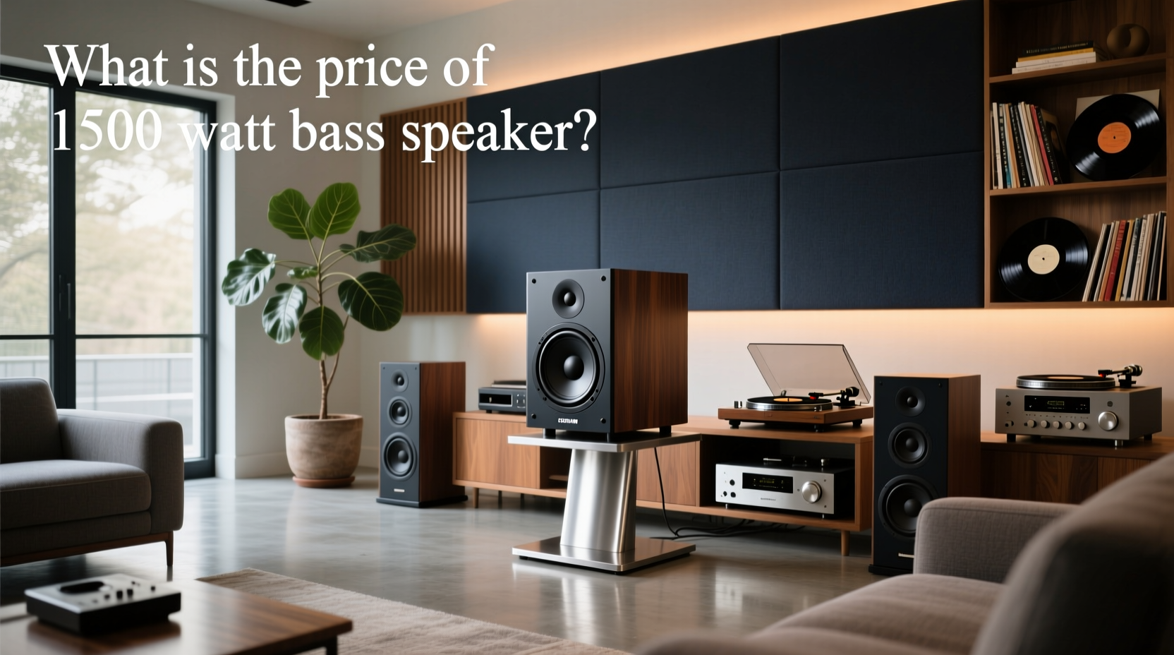 How to Choose 1500W RMS Speaker Subwoofer, What Is the Price of 1500 Watt Bass Speaker?