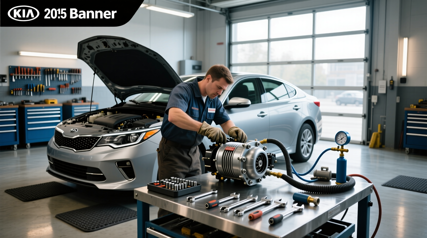 How to Replace Kia Optima AC Compressor: Step-by-Step Guide