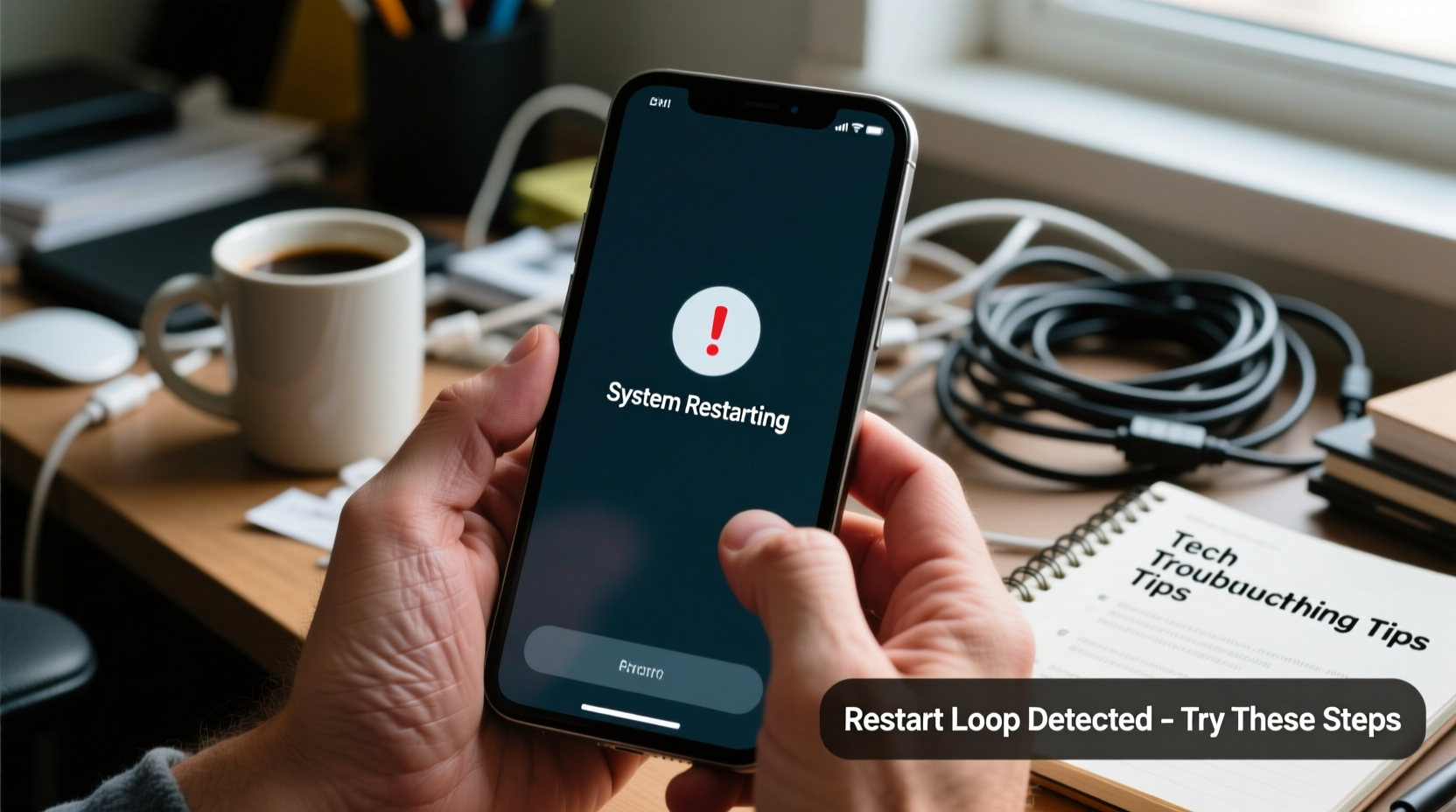 effective troubleshooting tips for a cell phone that keeps restarting