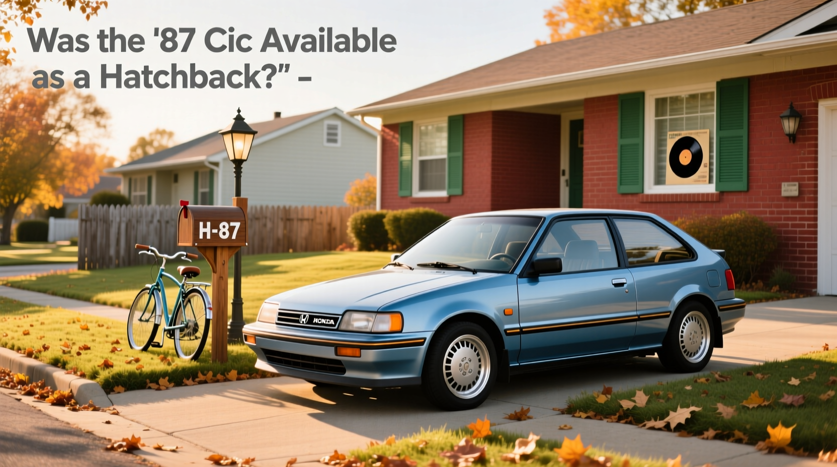 1987 Honda Civic Hatchback Buying Guide