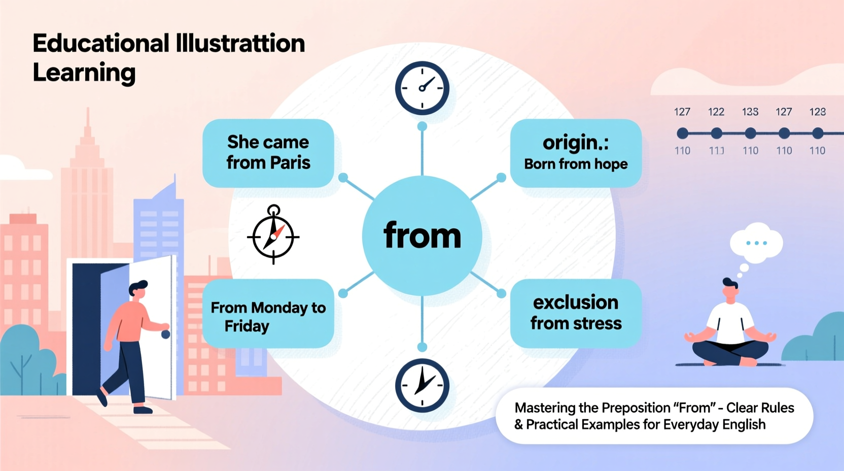 mastering the preposition from clear rules and practical examples for everyday english