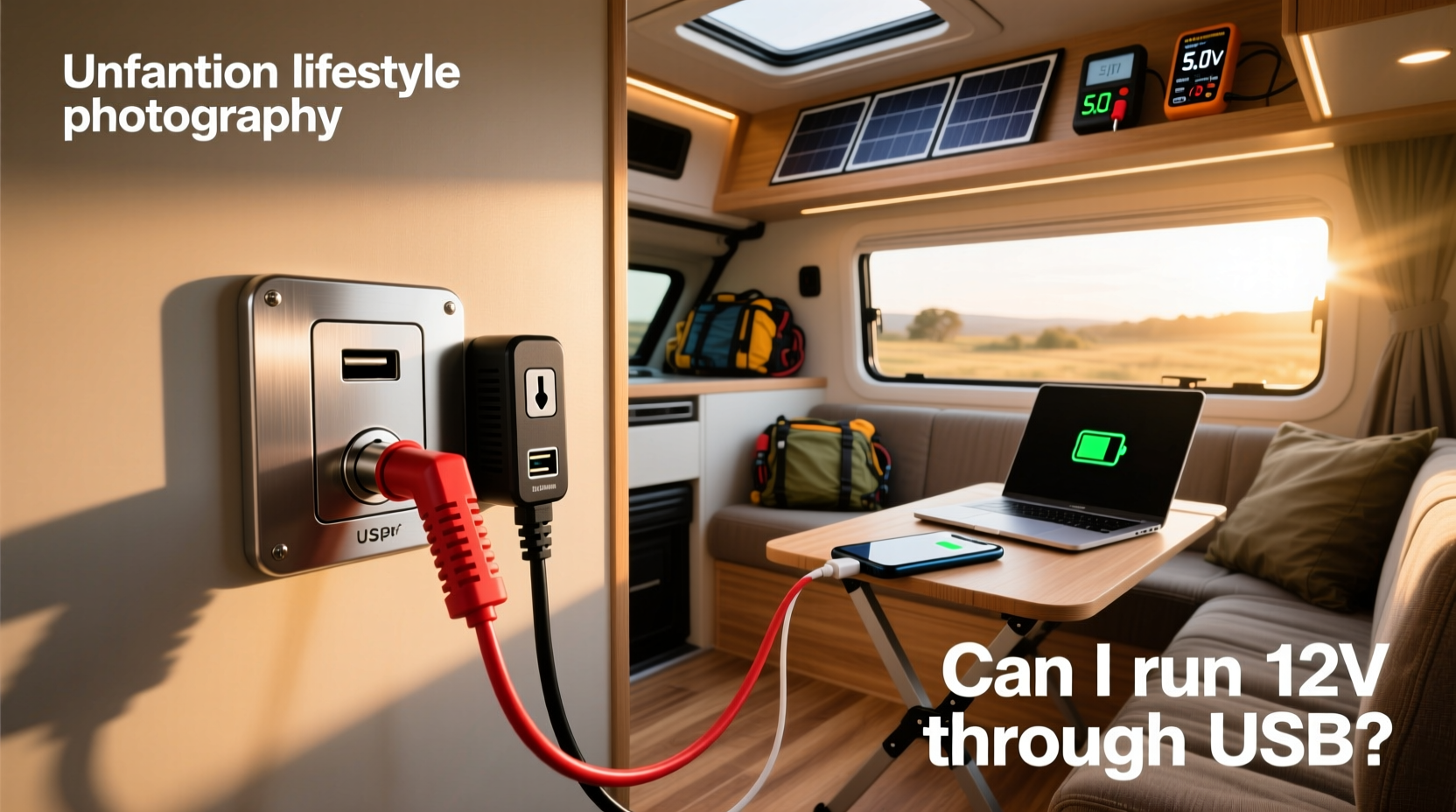 how to choose usb caravan charger socket,Can I run 12V through USB?
