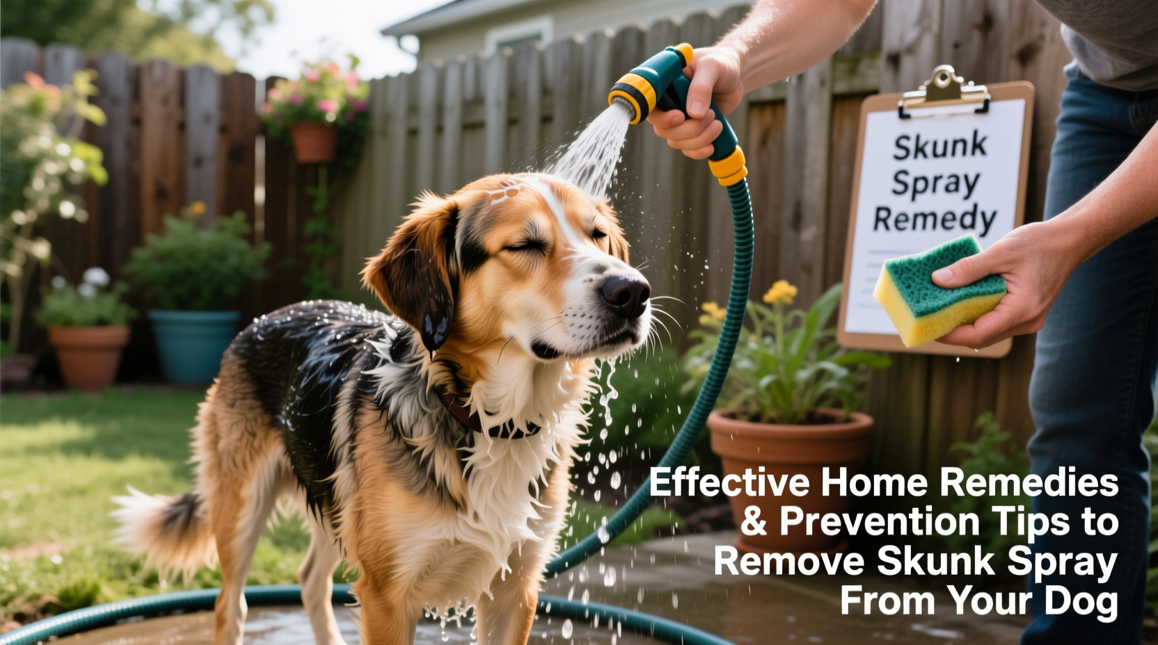 effective home remedies and prevention tips to remove skunk spray from your dog