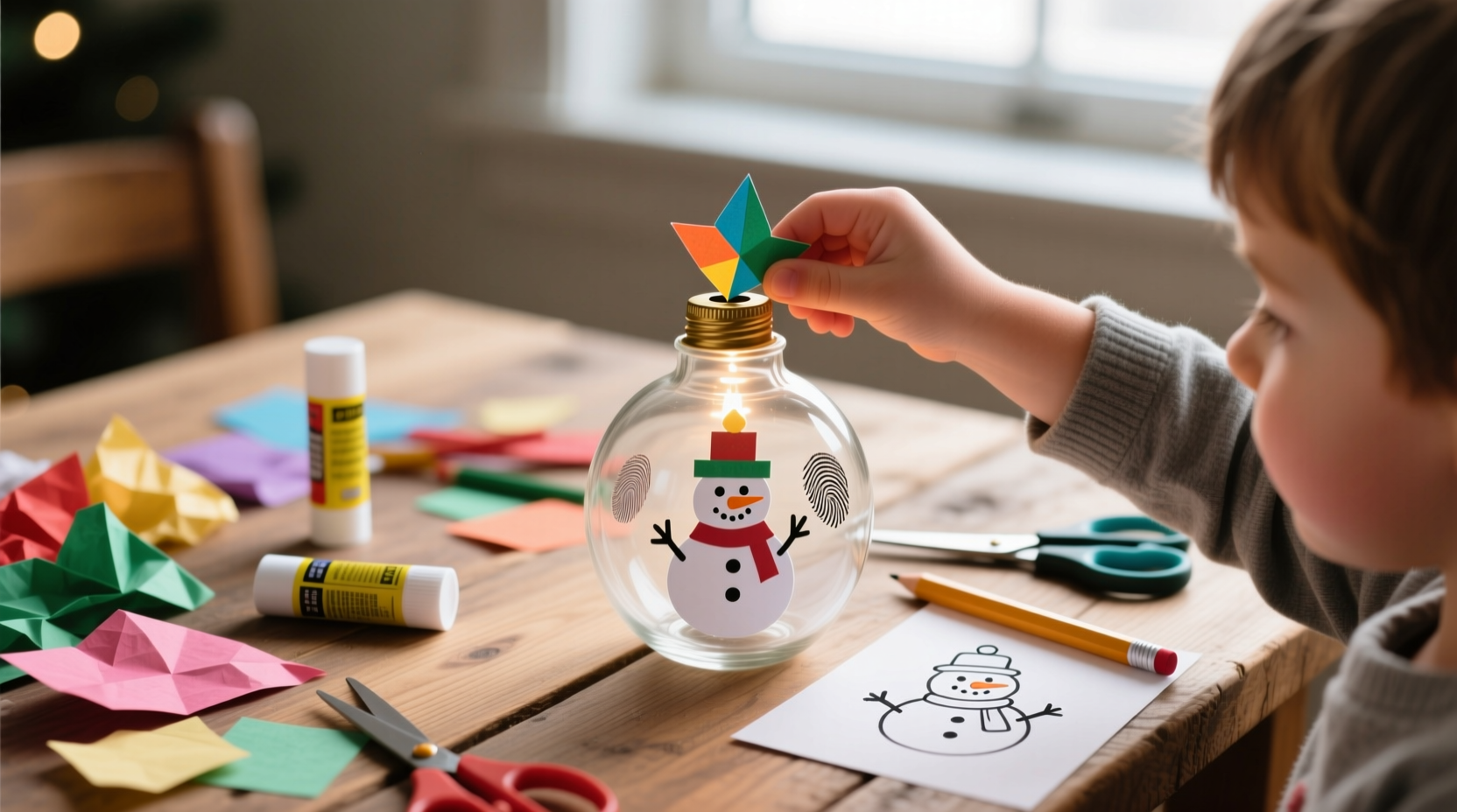 DIY Christmas Bulbs: Craft Guide for Family Holiday Decor