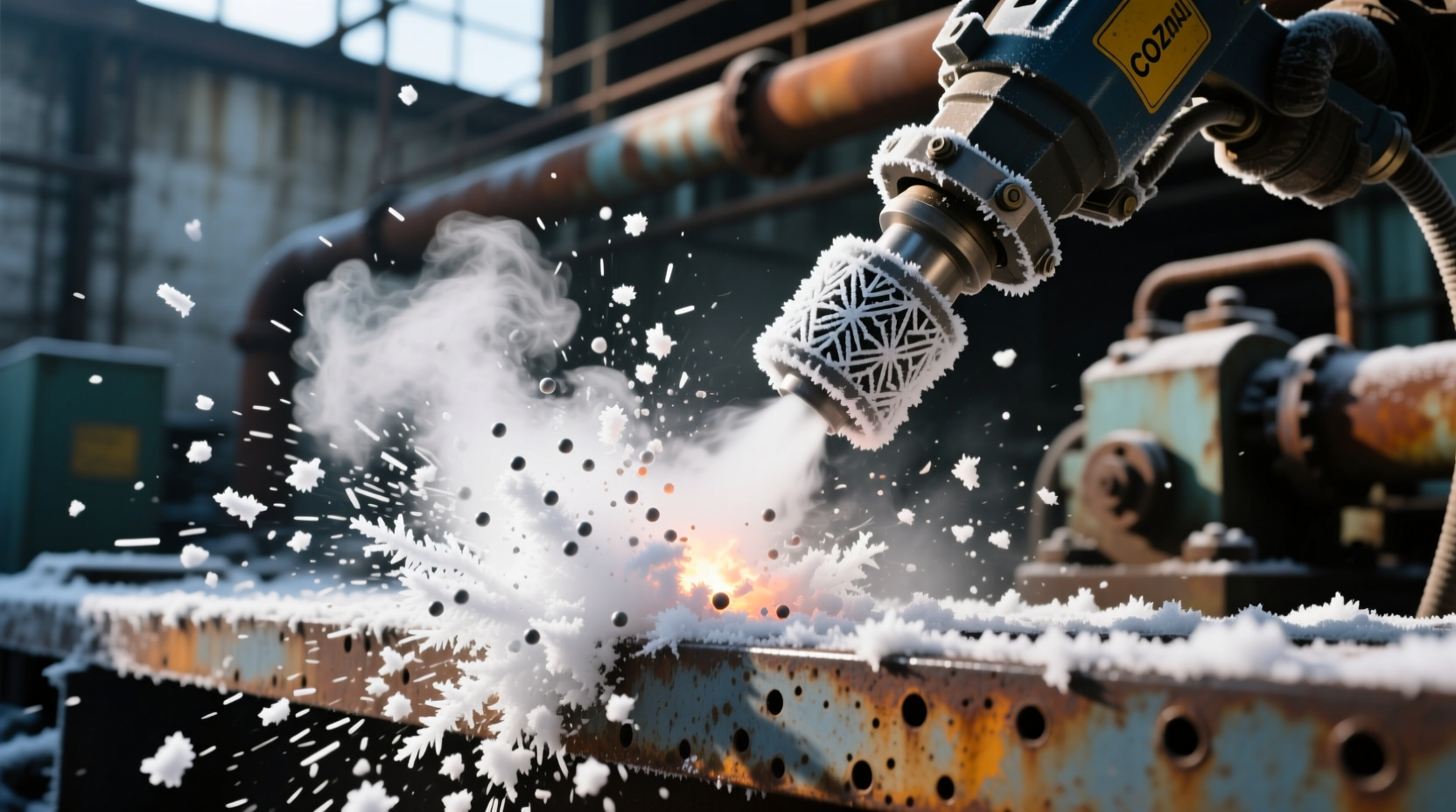 does dry ice blasting work