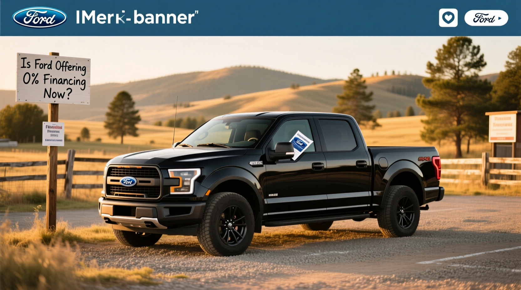 Ford Pickup Truck 0% Financing Guide: How to Choose & Save
