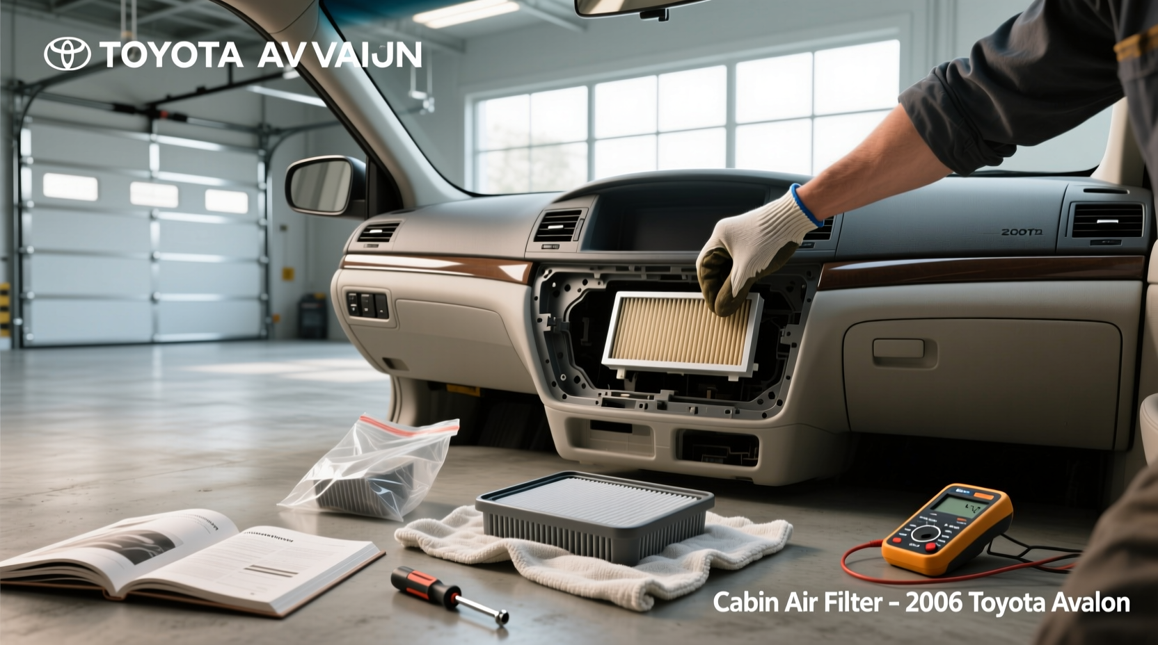 2006 avalon cabin air filter quick change guide