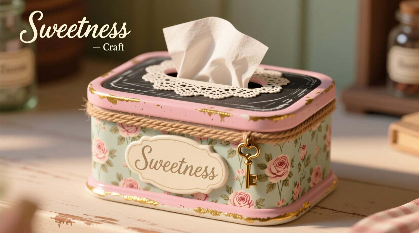 creative diy guide how to make a charming vintage inspired tissue box at home