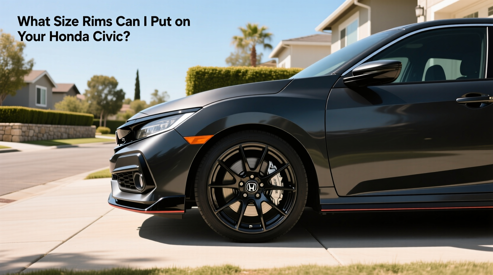 Honda Civic Hatchback Rims Guide 2024