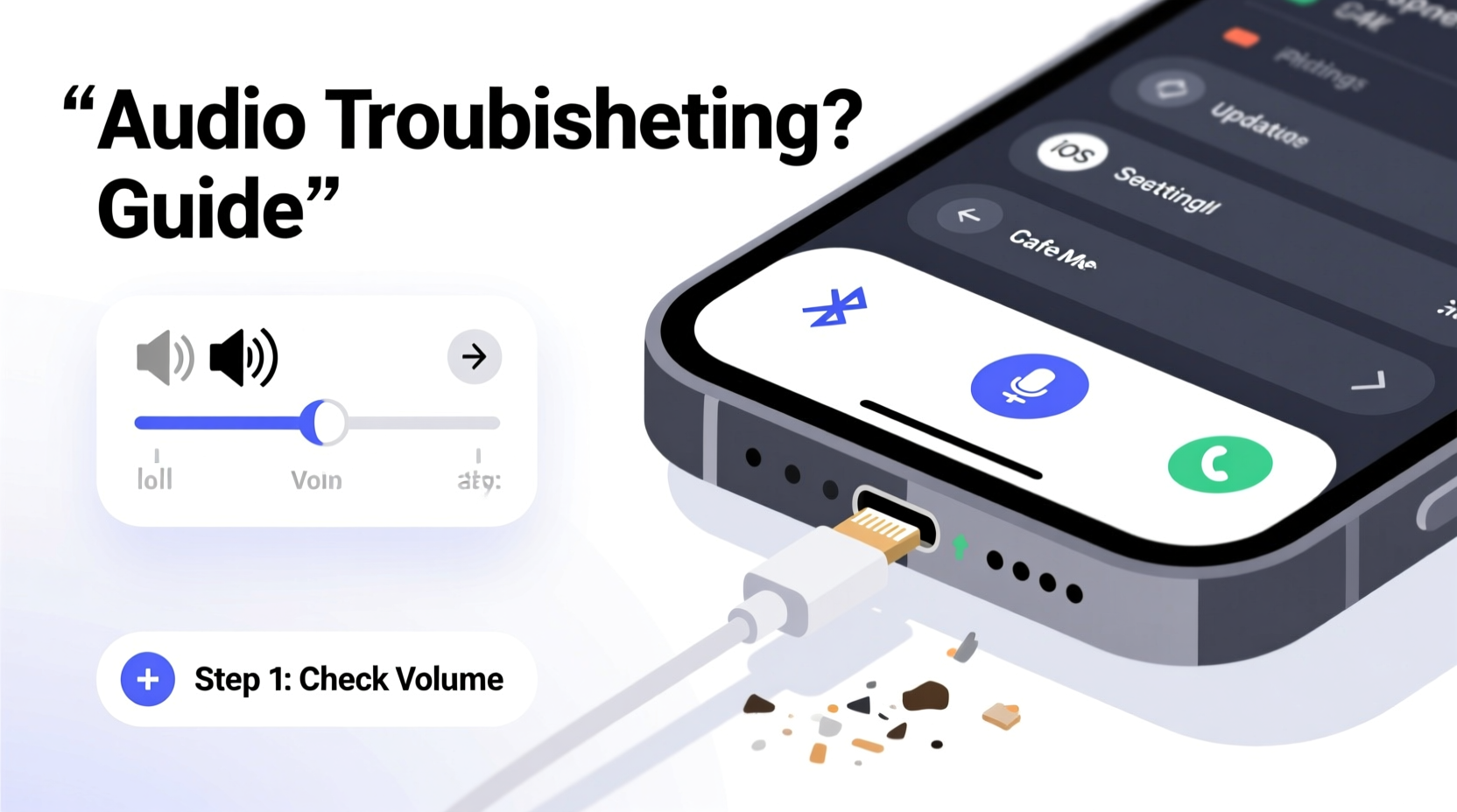 iphone audio not working troubleshoot sound issues fixes