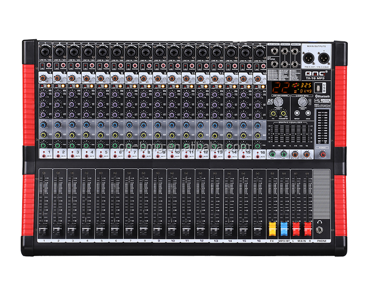 BMG 8 Channels with Amplifier - Professional Music Mixer