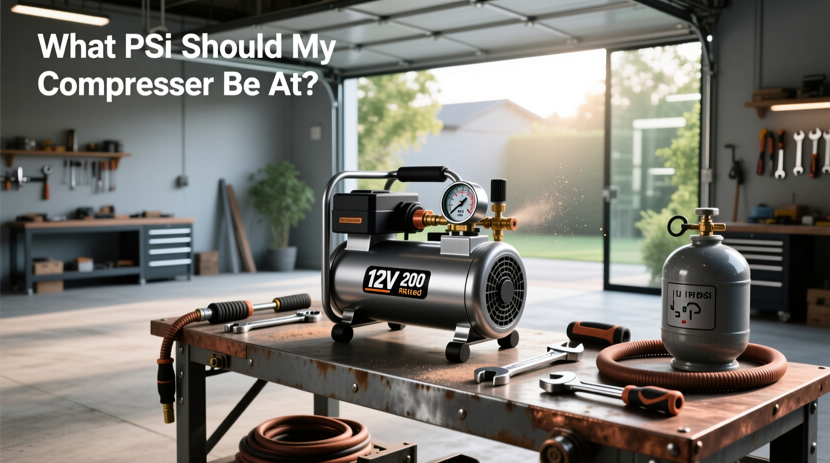12v compressor 200psi,What PSI should my compressor be at? buying guide