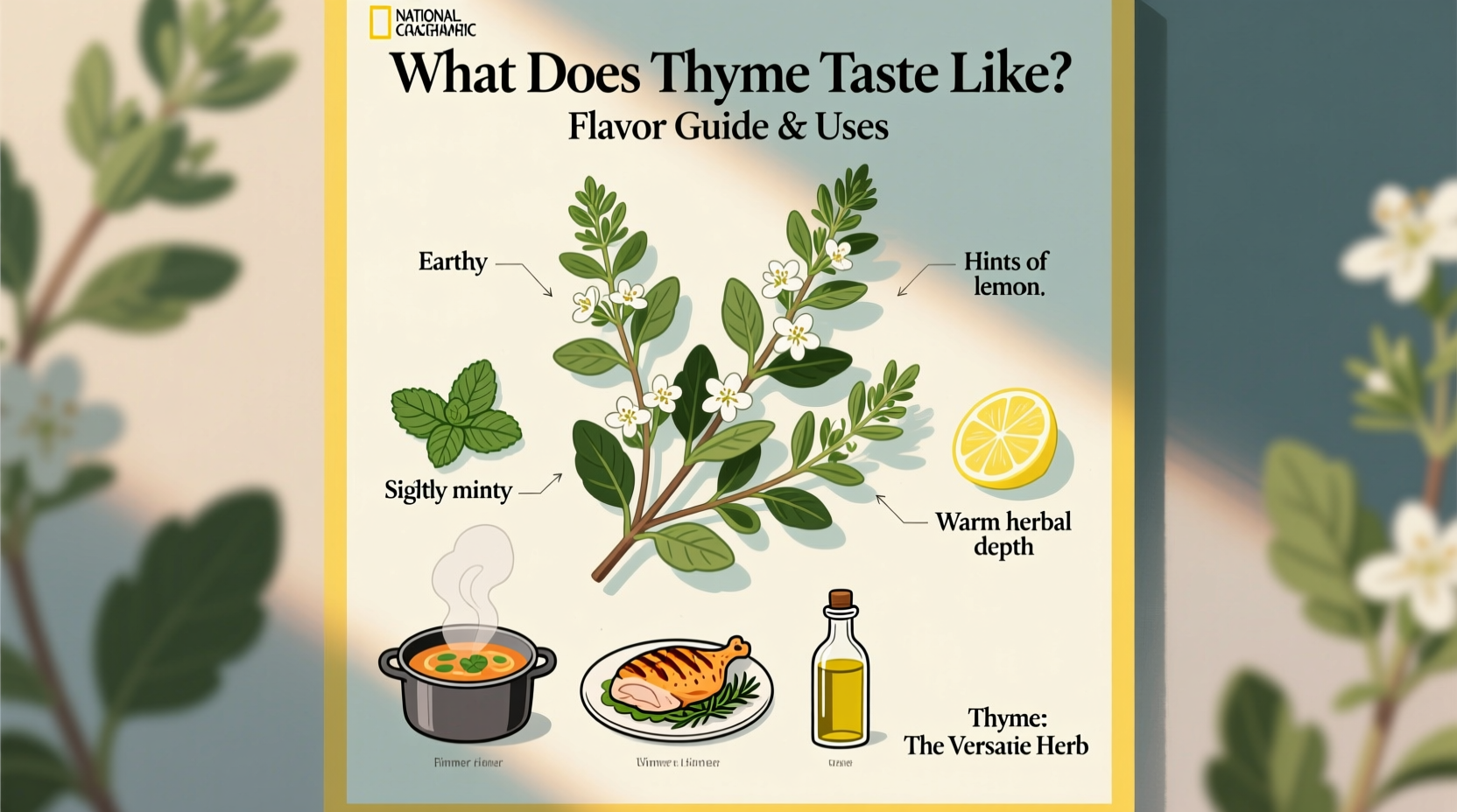 What Does Thyme Taste Like? Flavor Guide & Uses