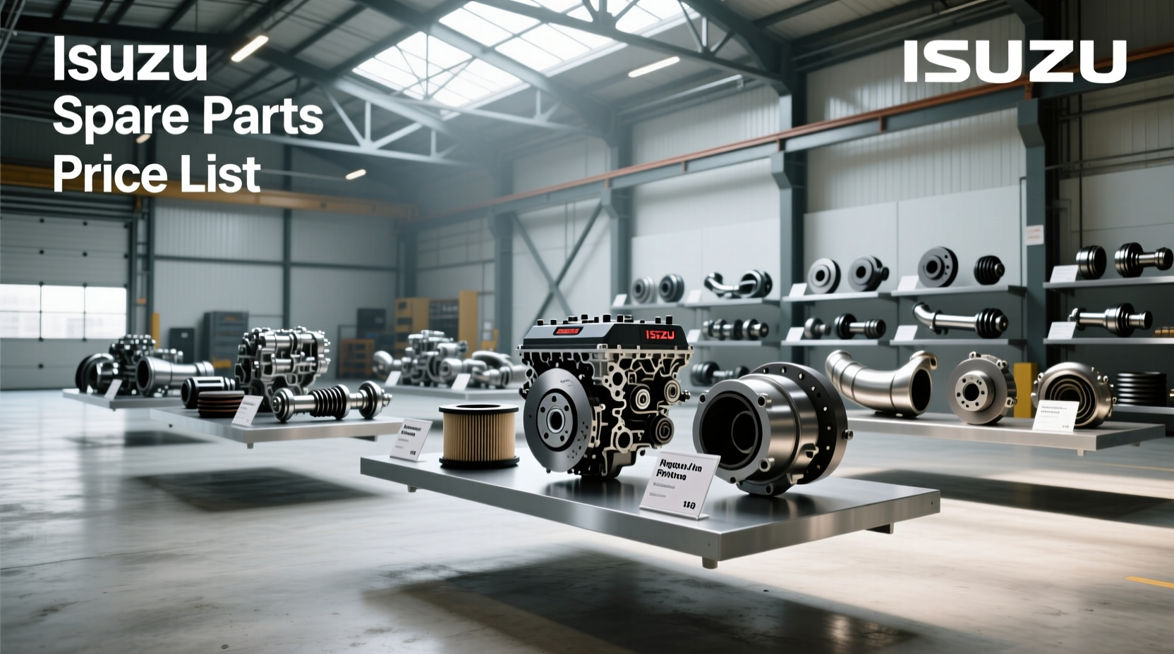 How to Find Isuzu Spare Parts Price List and Reliable Suppliers
