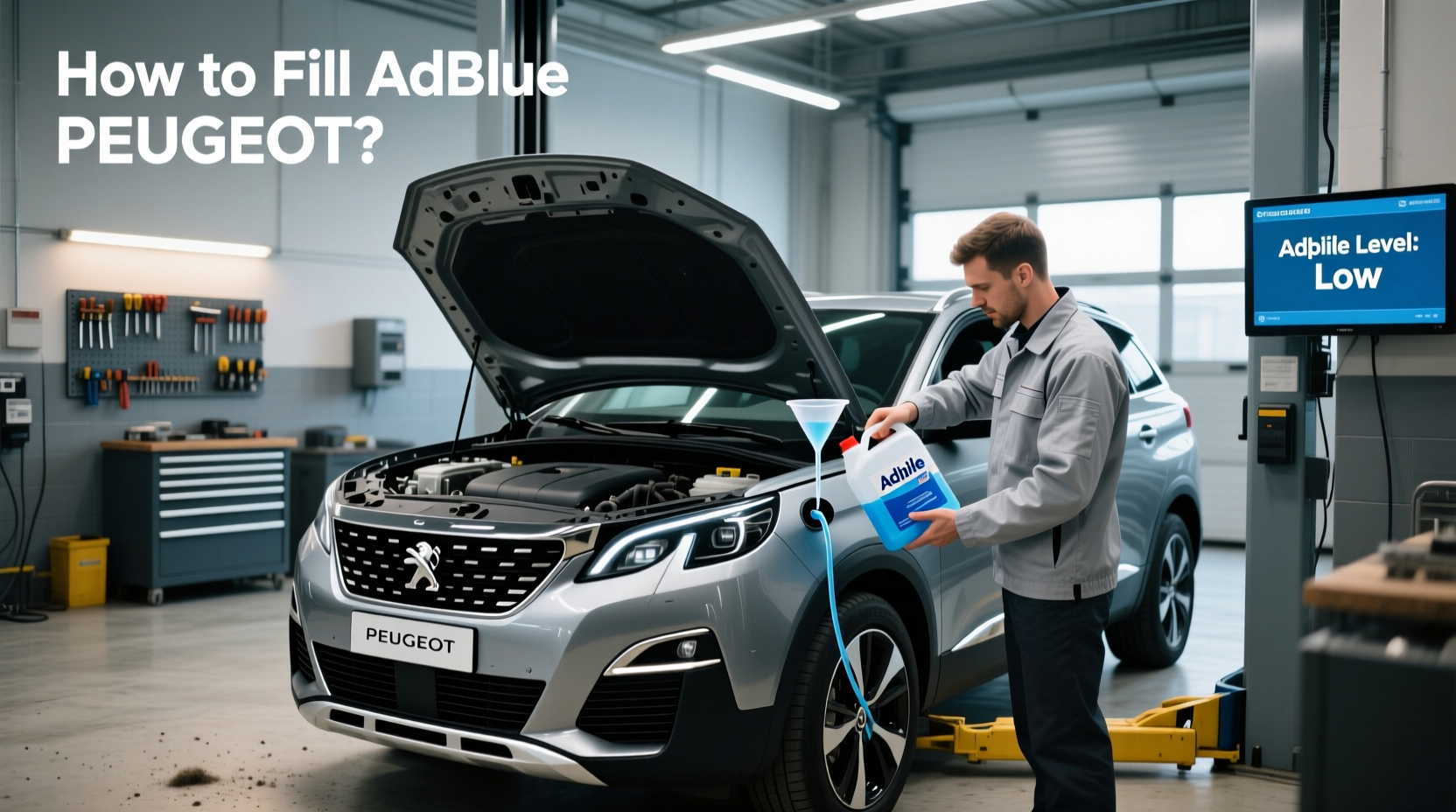 How to choose peugeot emulator,How to fill AdBlue PEUGEOT?
