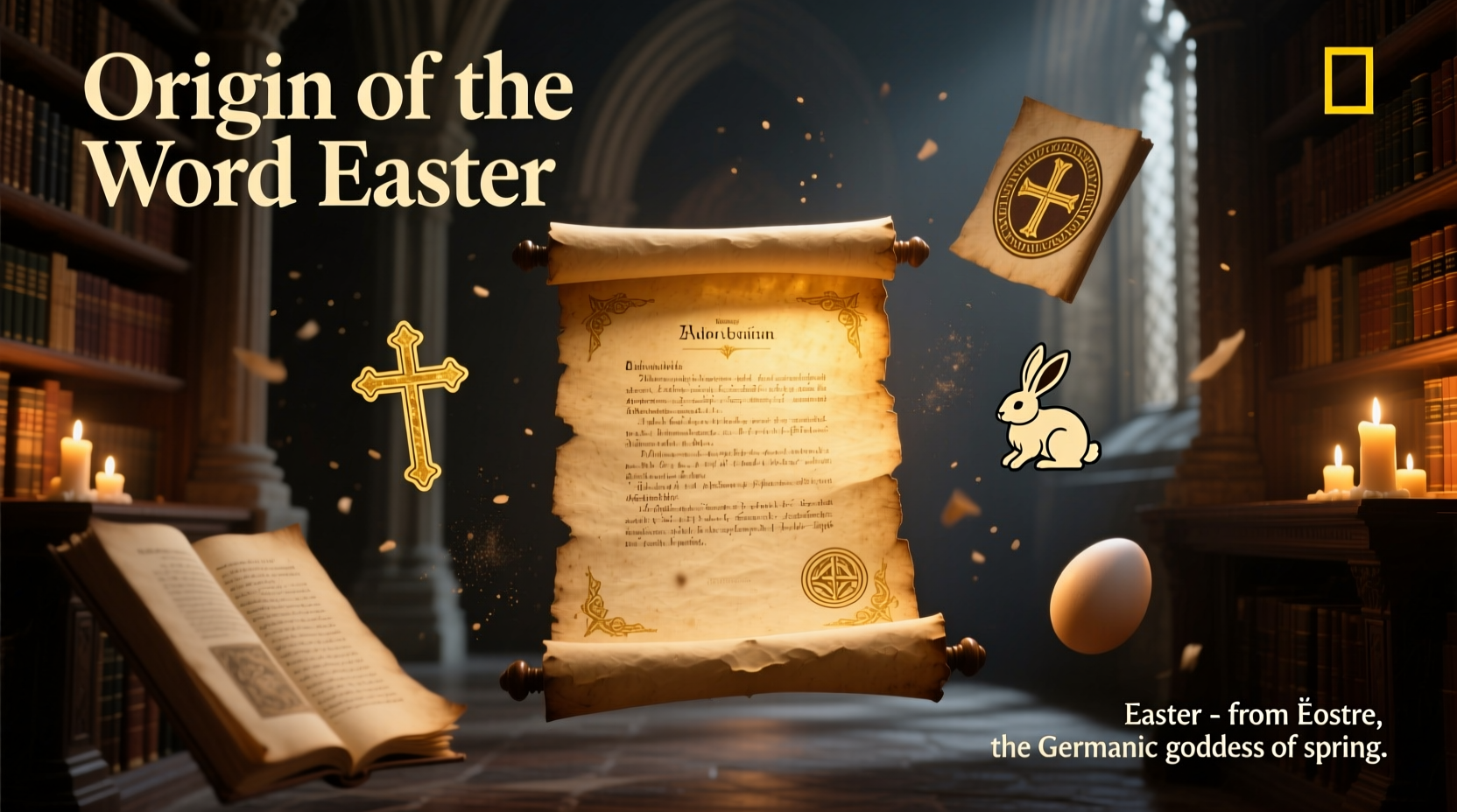 where did the word easter originate