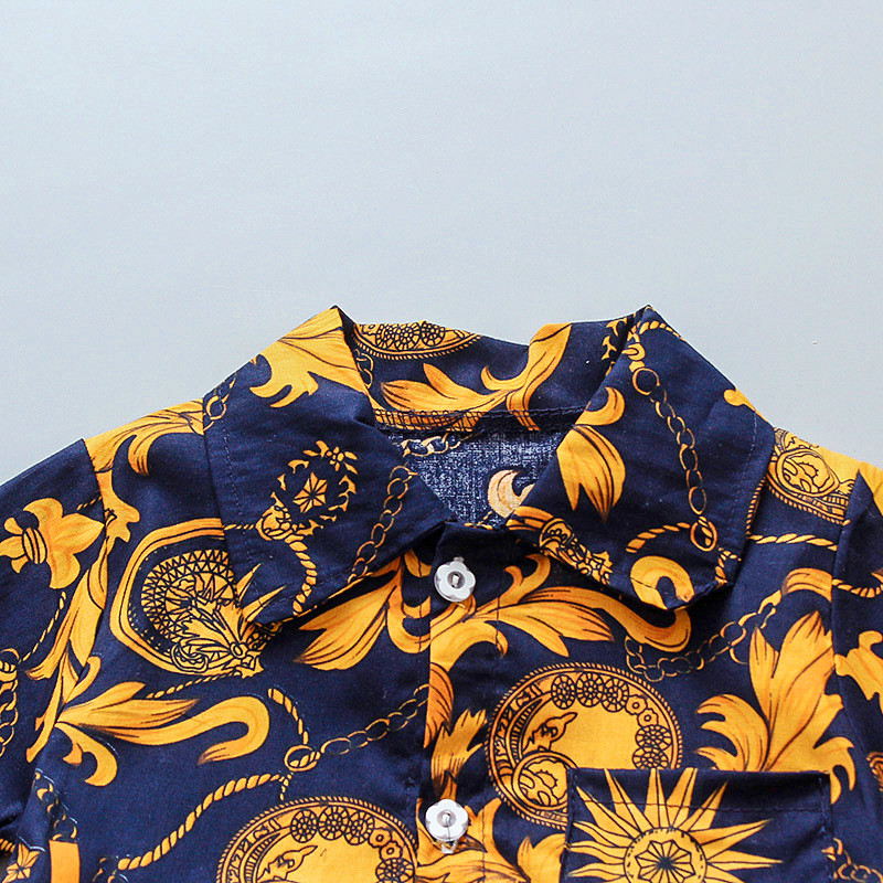 Boys clothing sets summer kids fashion cotton fashion shirts+shorts 2pcs suits for baby boys children holiday clothes