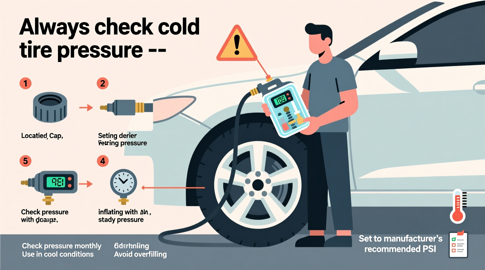 the complete guide to using an air pump for car tires safely and efficiently