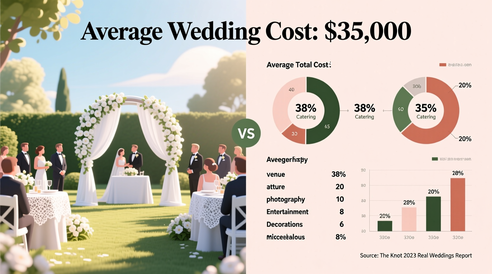 how much is the average wedding
