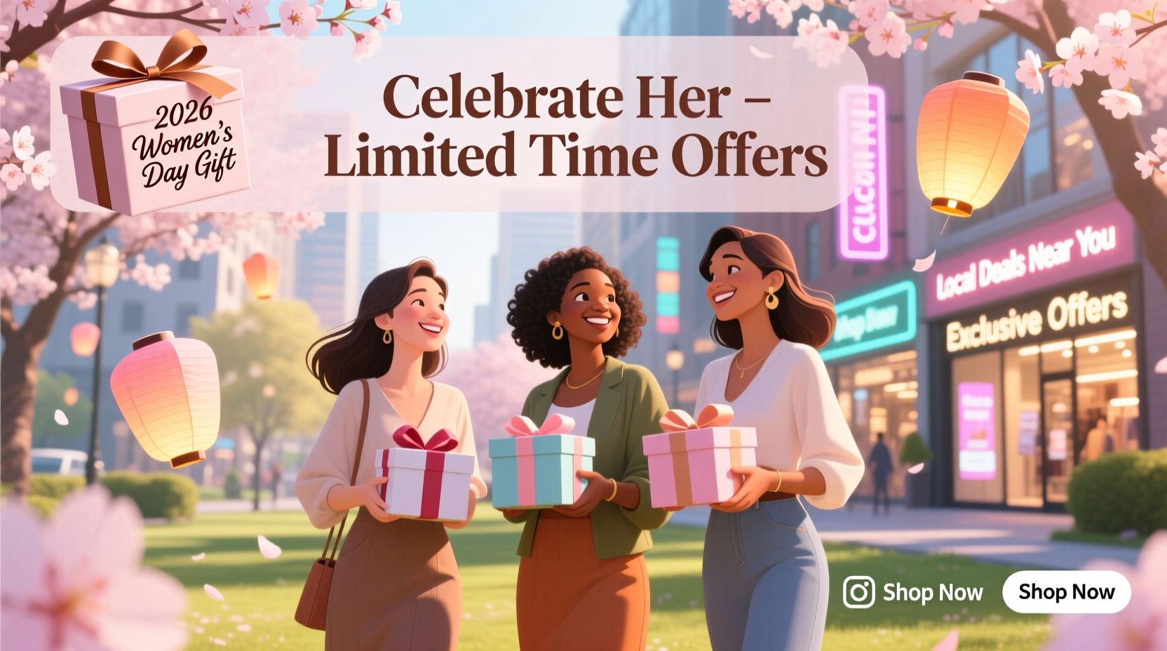 womens day offers near me