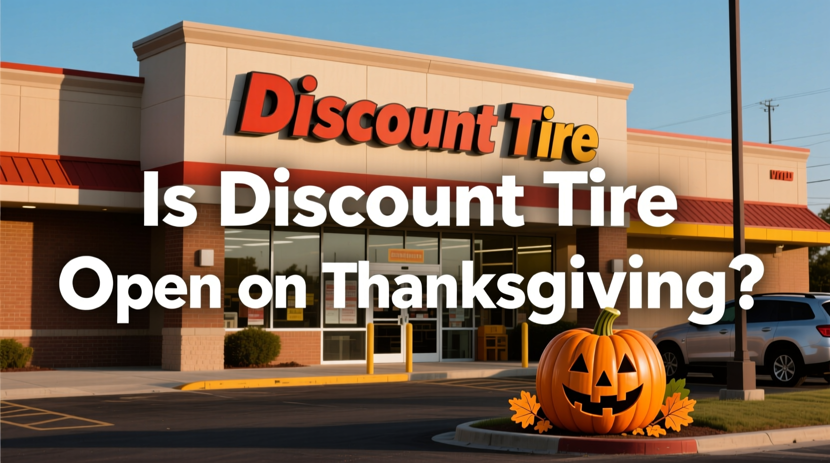 is discount tire open on thanksgiving
