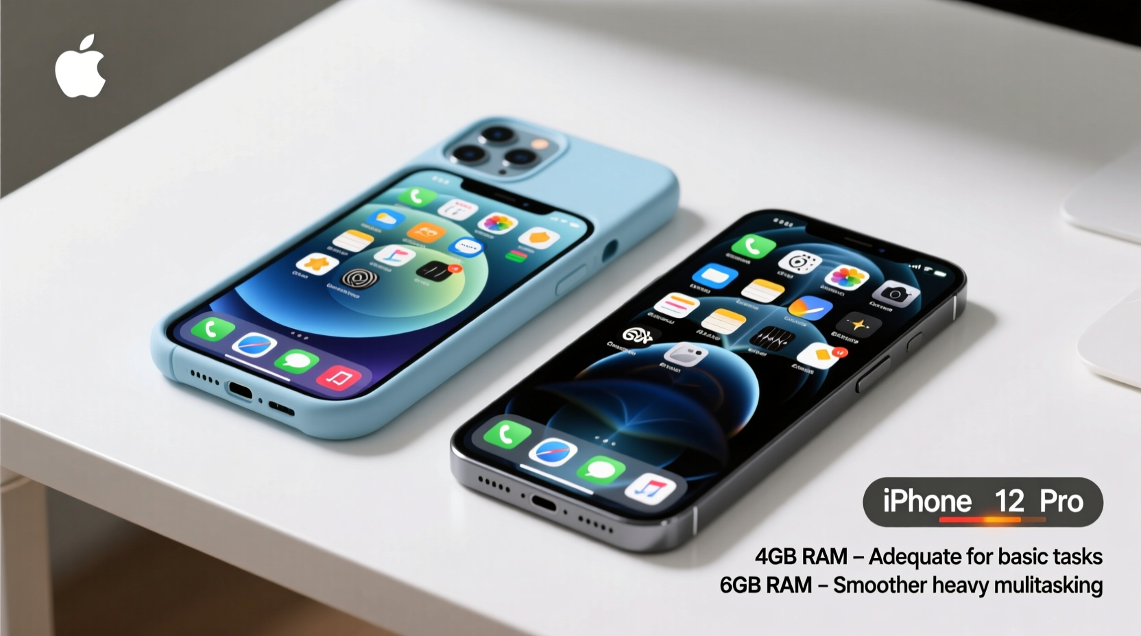 iphone 12 or 12 pro does the ram difference even matter for daily use